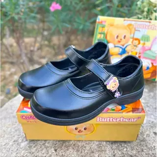 NFshoes รองเท้านักเรียนหญิง น้องหมีเนย ButterBear Chappy รุ่น CPS-BB1/CPS-BB2 รองเท้านักเรียน รุ่นใหม่ ลิขสิทธิ์แท้ W/H