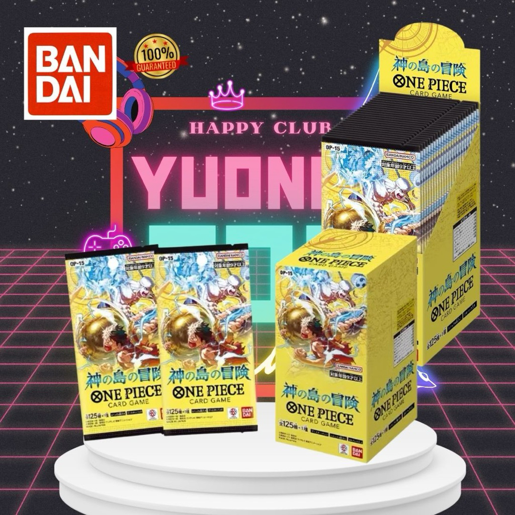 ( ✅ พร้อมส่ง🇹🇭) Card Game OP15 [แยกซอง] ลิขสิทธิ์แท้ ONE PIECE OP15 ญี่ปุ่น | Boxที่ 14