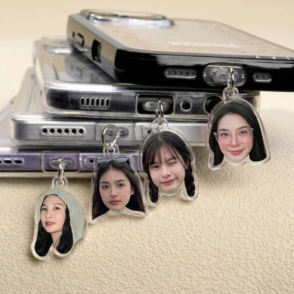 จี้กันฝุ่นโทรศัพท์ อะคริลิค UV สำหรับช่องชาร์จ Type-C iPhone thumbnail 7