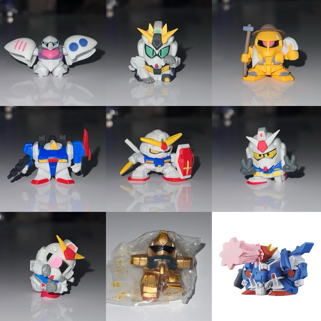 (พร้อมส่ง) โมเดลกาชาปองกันดั้ม Gashapon Gundam SD Bandai