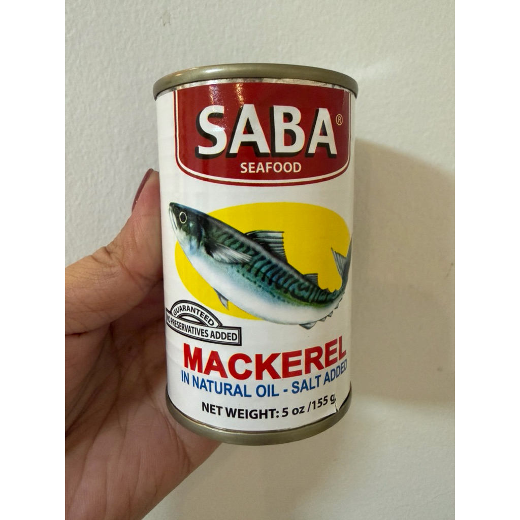 Saba Seafoods in Natural Oil 155g Sardines
