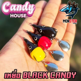 เหยื่อตกปลา กบยางดำน้ำ แบล็คแคนดี้ BLACK CANDY by CANDY House Fishing