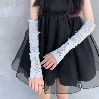 🔥 มีส่งด่วน เฉพาะกรุงเทพและปริมณฑล ถุงมือเต้น y2k มี 2 สี ใส่ได้ทั้งเด็กและผู้ใหญ่