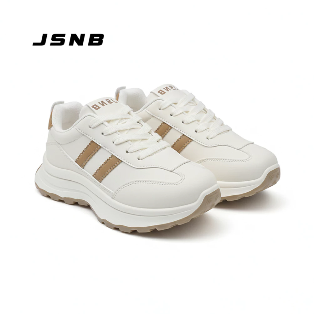 JSNB ส่งฟรี รองเท้าผ้าใบผู้หญิง แนวสปอร์ต รองเท้ากีฬา พื้นหนานุ่ม น้ำหนักเบา กันลื่น ผ้าใบลำลอง พร้อมส่ง [LN8896]