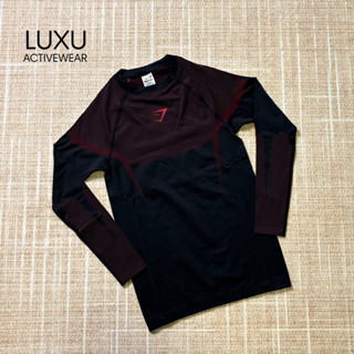 (พร้อมส่ง) GYMSHARK เสื้อ ONYX 5.0 SEAMLESS LONG SLEEVE T-SH…