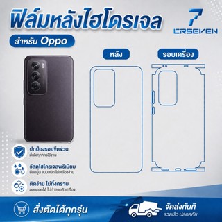 jc168 ฟิล์มหลังไฮโดรเจล Hydrogel สั่งตัดได้ทุกยี่ห้อ ทุกรุ่น แถมไม้รีด+ชุดทำความสะอาด สำหรับOPPO