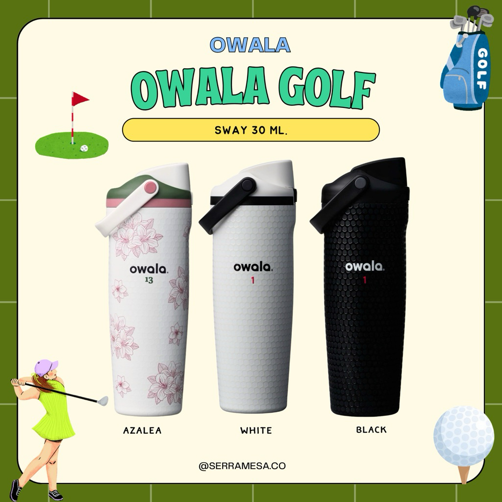 พร้อมส่งจากไทย ⛳️ owala freesip sway golf ของแท้ 1000% limited edition สุด ️ ราคา ถูกที่สุด ดีลบีเคเค
