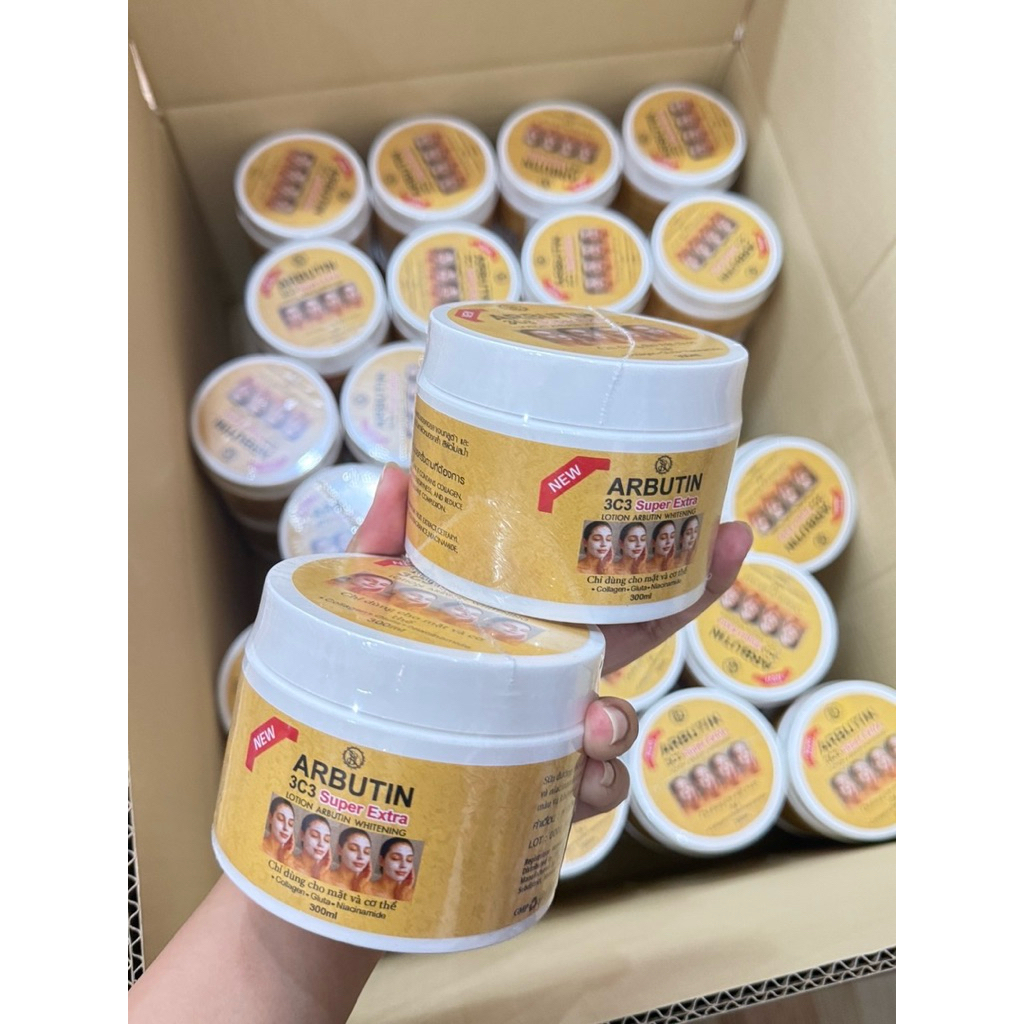 ARBUTIN 3C3 Super Extra LOTION ARBUTIN WHITENING ครีมอาร์บูติน 300ml. ราคา ถูกที่สุด ดีลบีเคเค แกลเลอรีภาพที่ 8