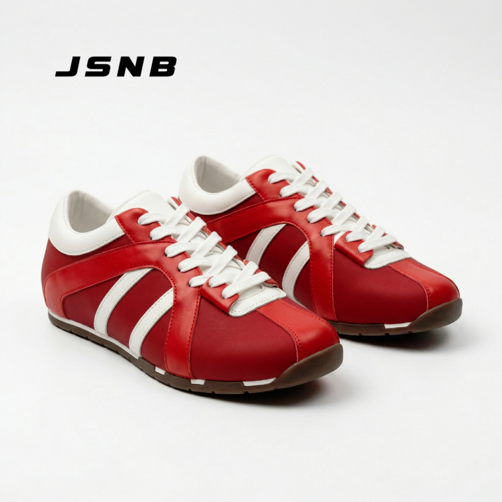 JSNB ส่งฟรี รองเท้าผ้าใบแฟชั่น สไตล์เกาหลี แนวสตรีท พร้อมส่ง รองเท้าลำลอง พื้นนุ่ม เบา ระบายอากาศได้ดี [LN801]