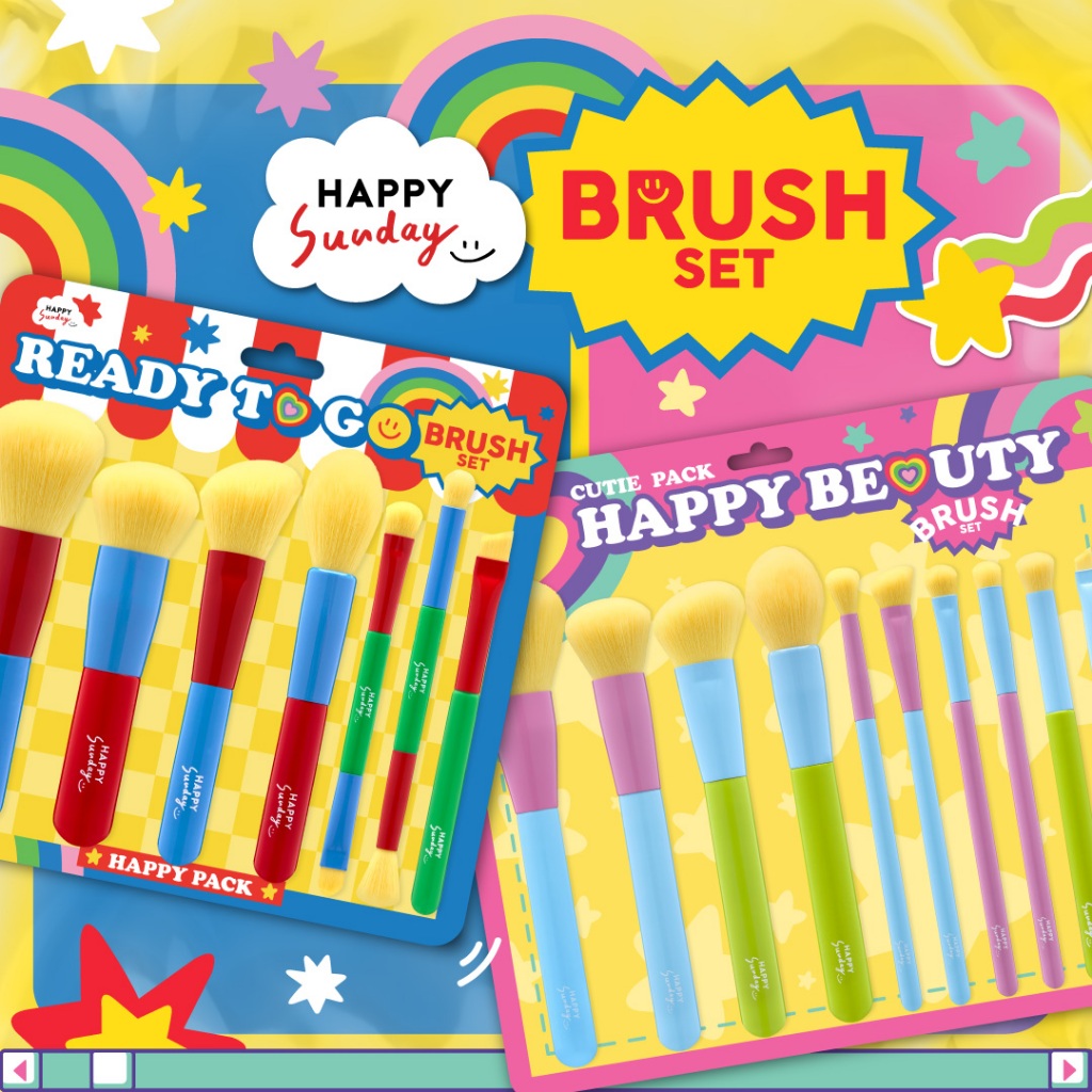 HAPPY SUNDAY BRUSH SET