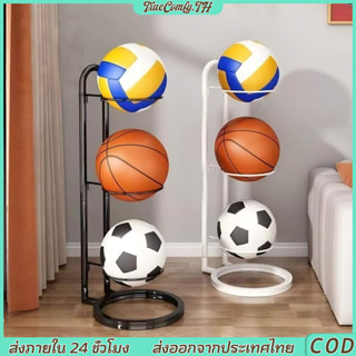 ชั้นวางลูกบอลแนวตั้ง เหล็กหล่อทนทาน รับน้ำหนักสูง ชั้นเก็บขอ…