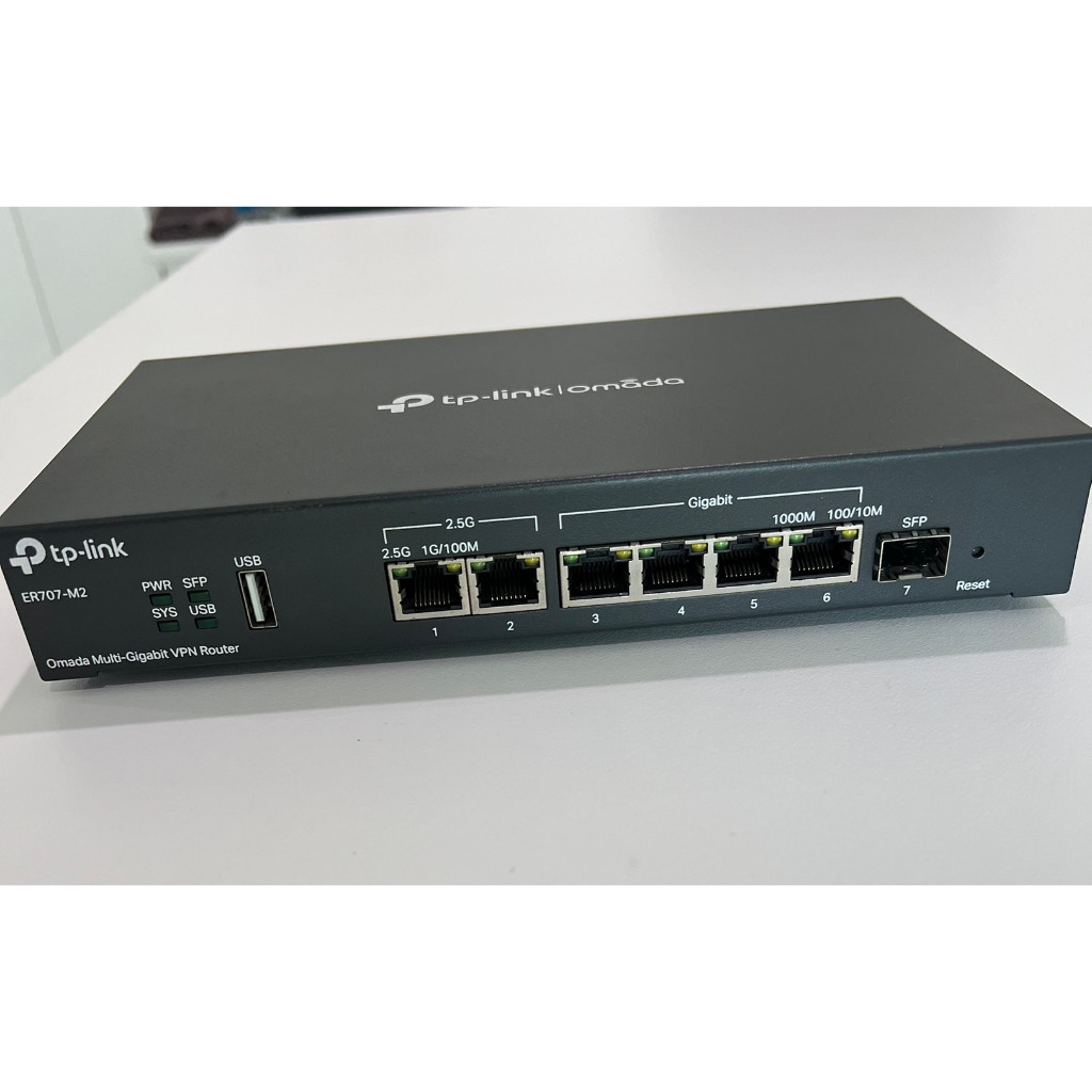 TP-LINK ER707-M2 Omada Multi-Gigabit VPN Router Geteway *มือสอง*