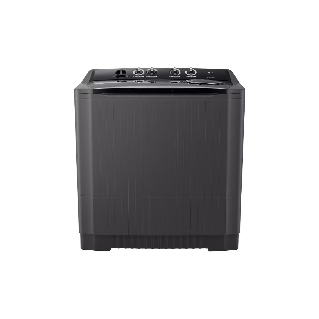 เครื่องซักผ้า 2 ถัง LG รุ่นใหม่ TT17NAPG ขนาด 17 KG สีดำ