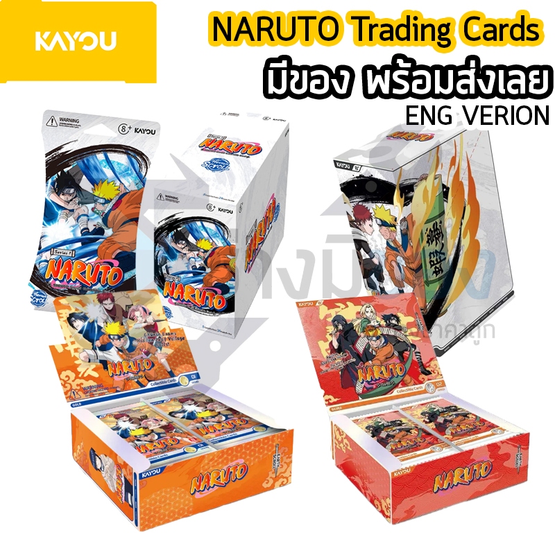 KAYOU NARUTO Card การ์ดสะสม ENG Earth Scroll 001 002 SEA jin1-3 (มีของพร้อมส่ง)