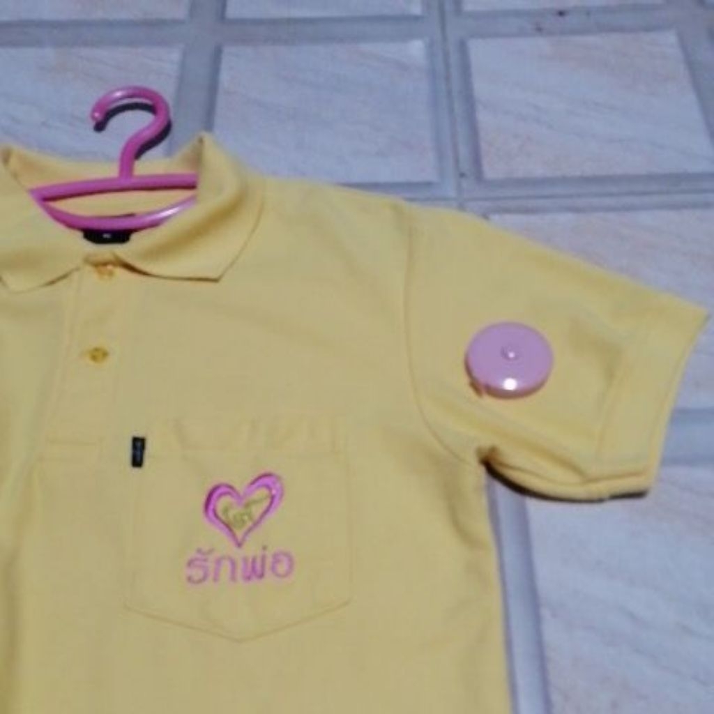 1/02​ GEEKO เสื้อ​โปโล​สี​เหลือง, ขนาด​M​