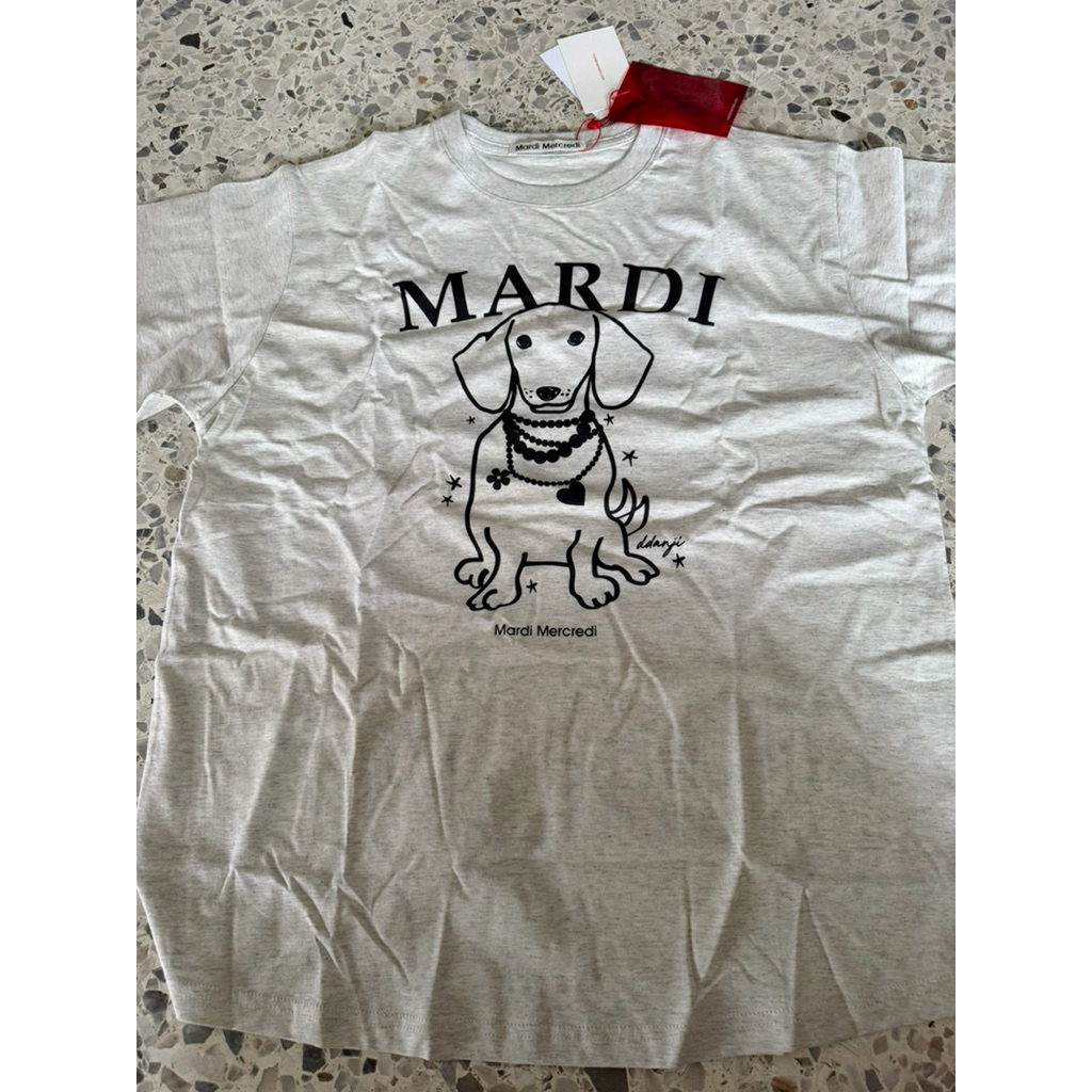 เสื้อยืดคอกลม mardi ของแท้