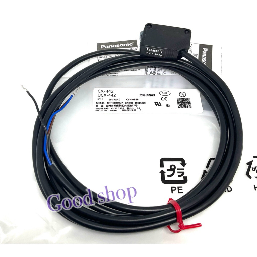 CX-442 CX442 Panasonic Photoelectric Sensor, 4สาย ระยะจับ 20mm→300mm ชนิด NPN เซ็นเซอร์ sensor พร้อม