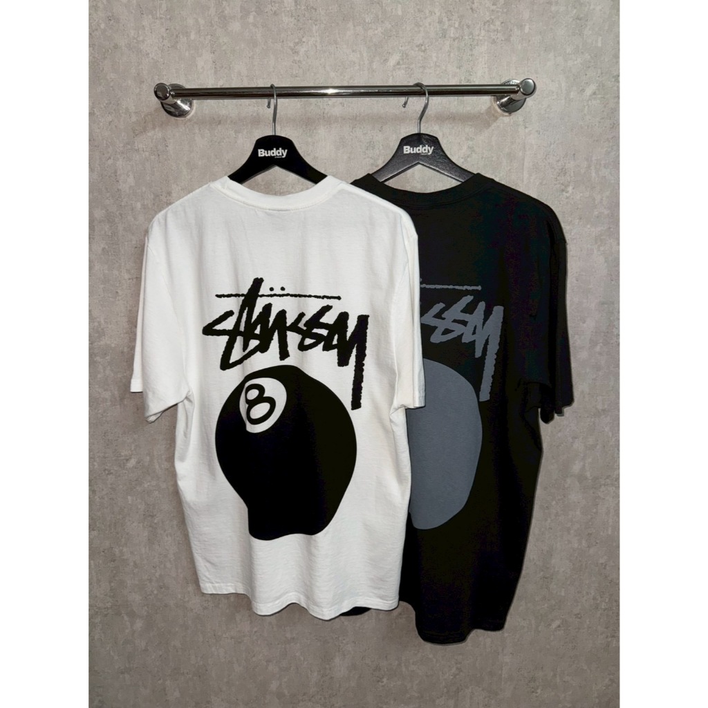 Stüssy 8 Ball Tee Pigment Dyed (Collection 2026) | เสื้อยืดลาย 8-Ball สีฟอกวินเทจ (ของแท้ 100%)