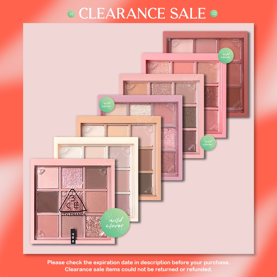 3CE : แท้สแกนได้ exp.03/27 eyeshadow palette multi eye color, face palette พาเลท sale