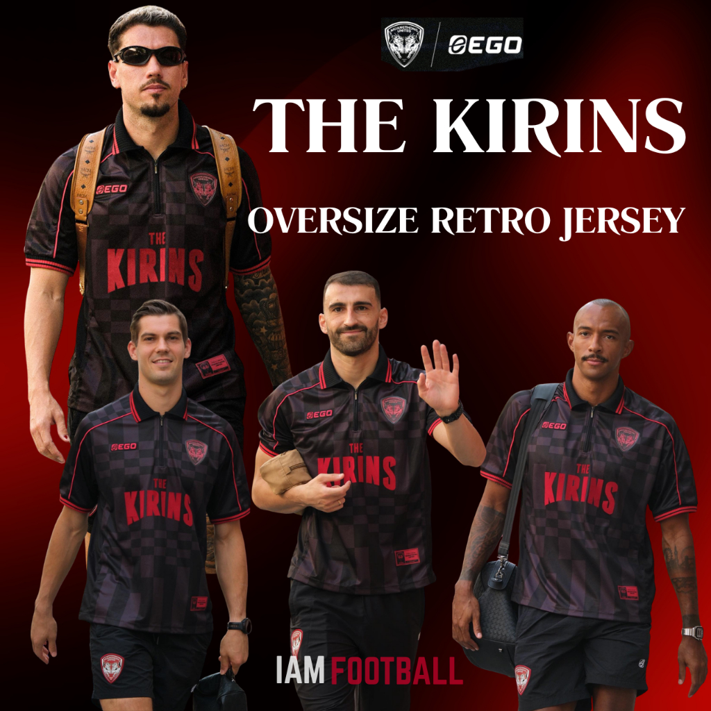 THE KIRINS Oversize Retro Jersey 2026 " REVERSE THE LEGACY "