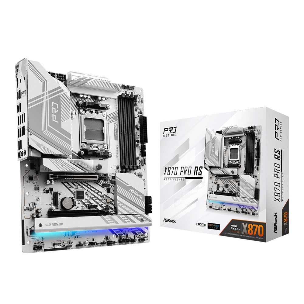 [มือสอง] ASROCK X870 PRO RS DDR5 สภาพใหม่