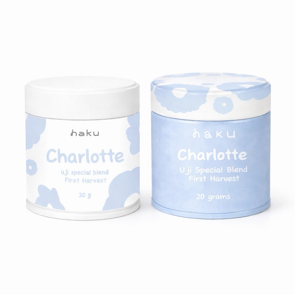 HAKU UJI SPECIAL CHARLOTTE SEASONAL 20g. (กระปุกขาวSticker)