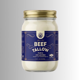 100%Grass Fed Beef tallow HALAL ไขมันวัว 200g Gluten Free, S…
