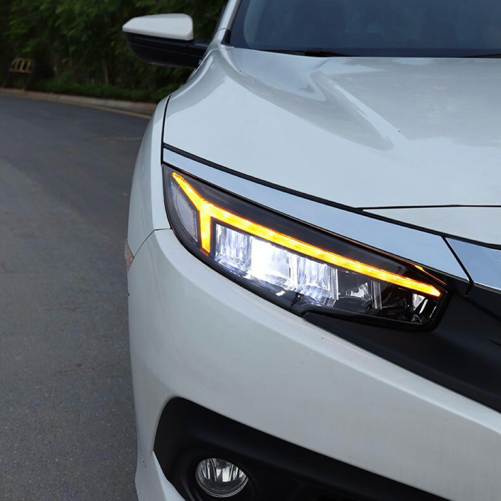 🔥ชุดไฟหน้า Civic Fc/Fk แบบ Full LED คุณภาพสูง