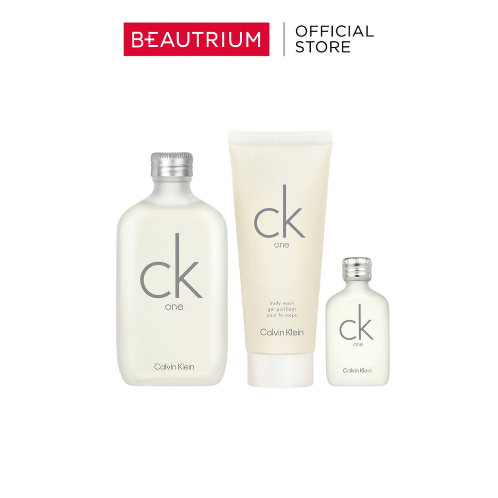 CALVIN KLEIN SP26 CK One EDT 100ml + Shower Gel 100ml + EDT 15ml น้ำหอม