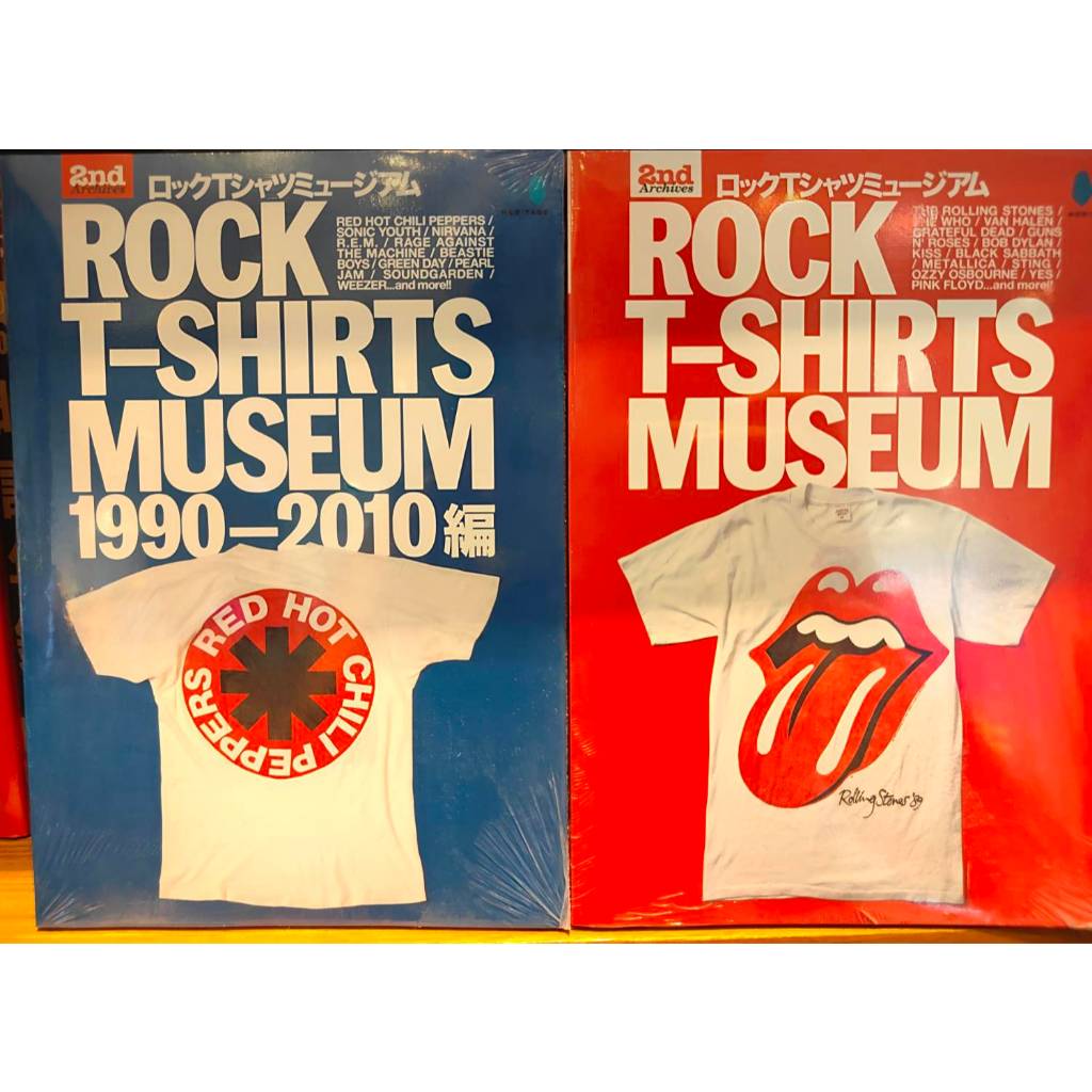 หนังสือญี่ปุ่น ROCK T-SHIRTS MUSEUM
