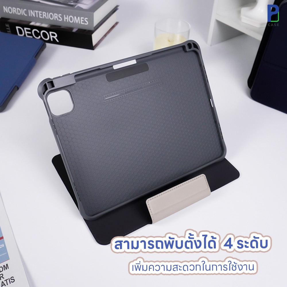 Case Mutural Plaid Series เคสไอแพด กันกระแทก ปรับองศาได้ รูปที่ 2