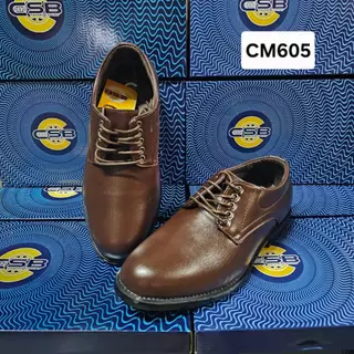 CSBและ Alando รองเท้าลูกเสือ สีน้ำตาล ไซส์ 39-45
