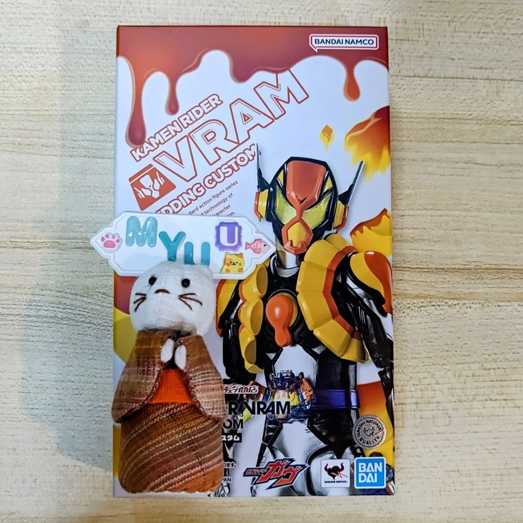 🙀 NEW Vram Pudding Custom Kamen Masked Rider S.H.Figuarts S.H.F. SHF Figuarts Bandai