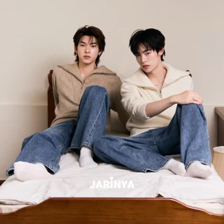 JARINYA Set 2 ชิ้น ไหมพรมเสื้อสเวสเตอร์แต่งซิป+ กางเกง สีพื้น ผ้าไหมพรมหนานุ่มไม่บาง (S115)