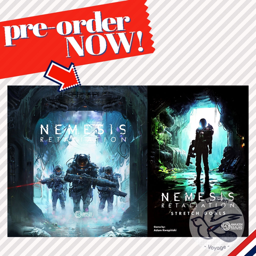 [Pre-Order] Nemesis Retaliation + Stretch Goals Box [Boardgame]