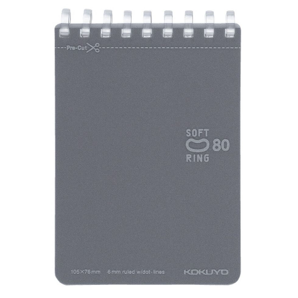KOKUYO Soft Ring memo Notebook สมุดโน้ต สมุดบันทึก ขนาด รูปที่ 3