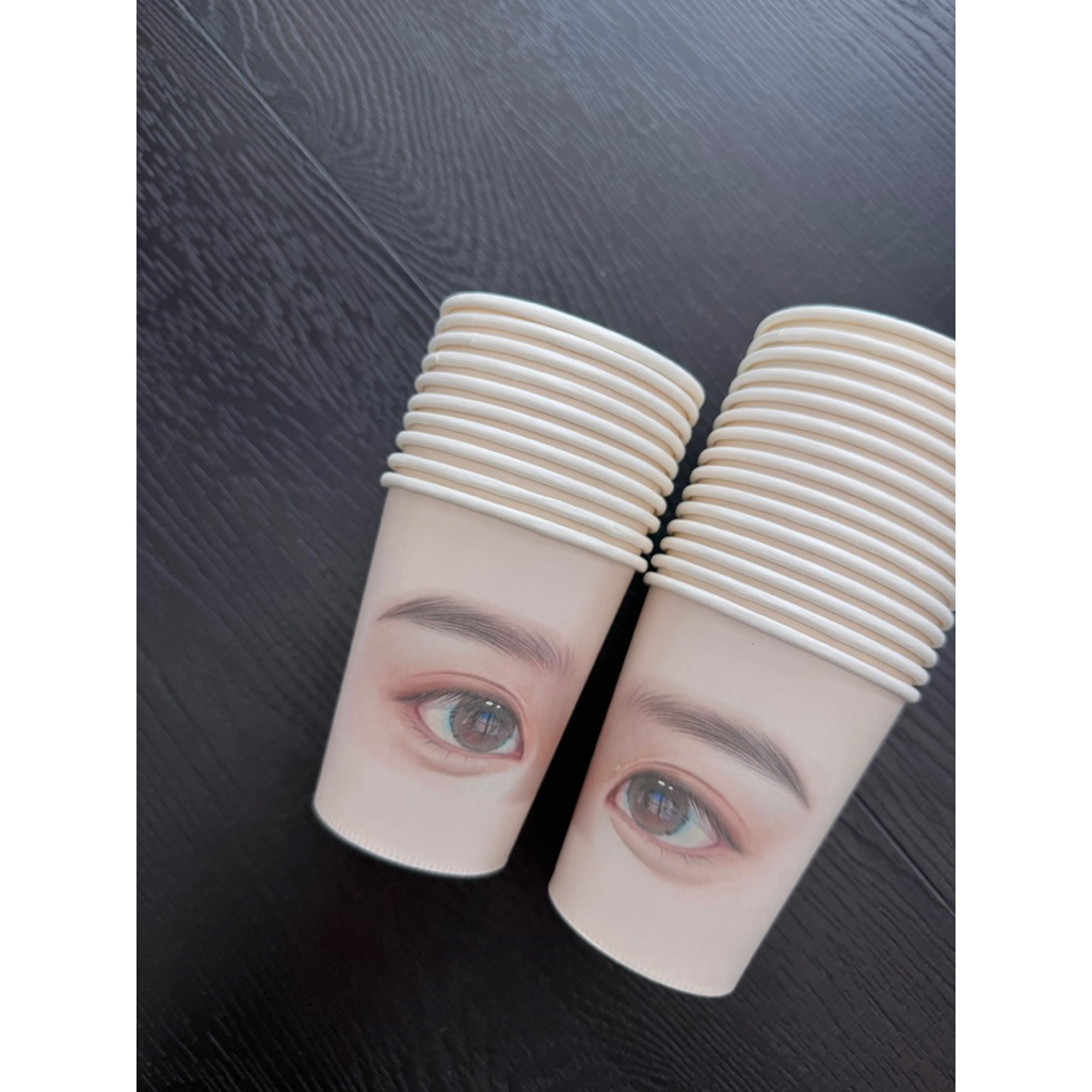 แก้วต่อขนตาตาหวานพร้อมส่ง 📍✨35ใบมาใหม่