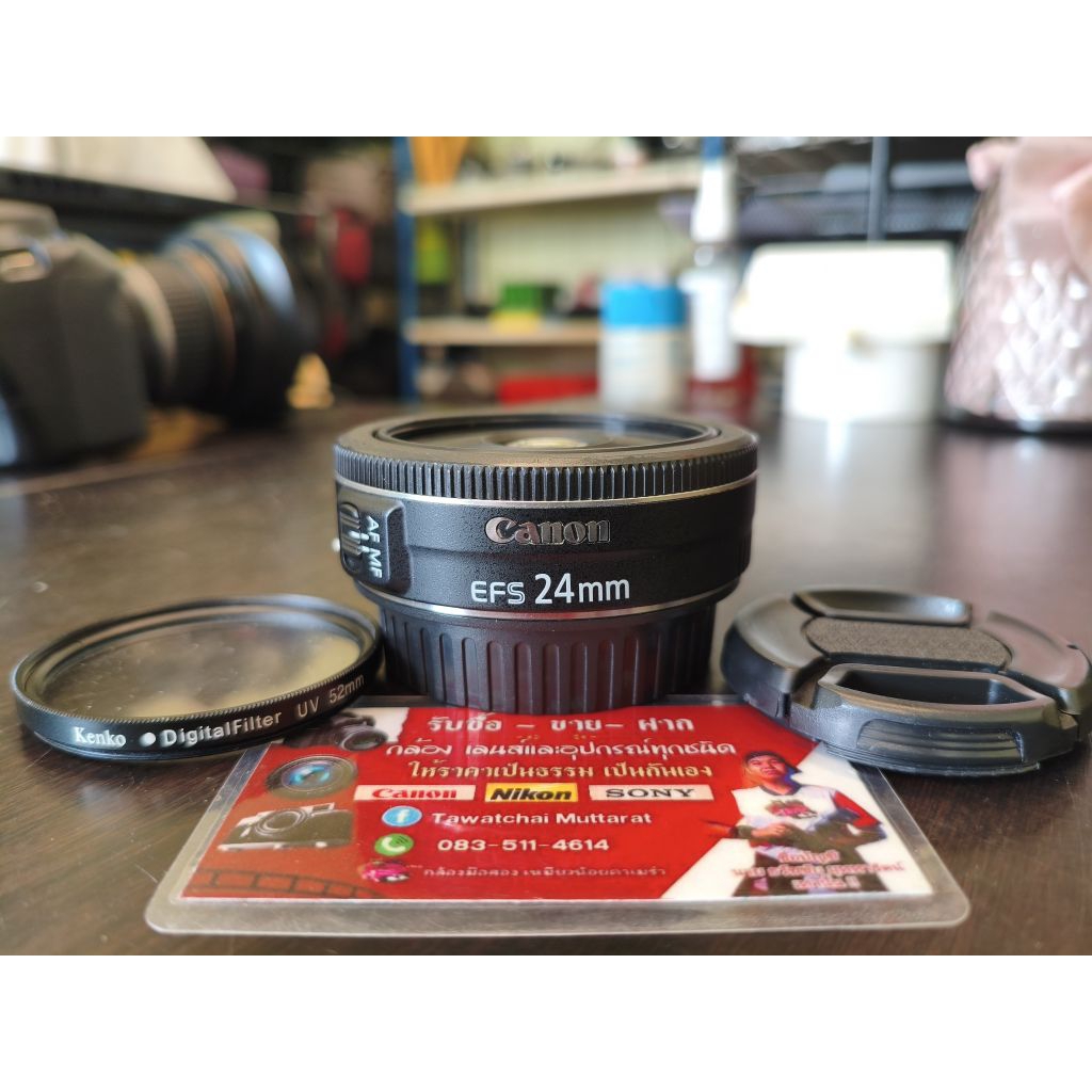 เลนส์ Canon EF-S 24mm F2.8 STM