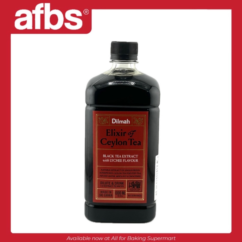 AFBS Elixir Black Tea Extract with Lychee Flavour 1000ML. #1110335