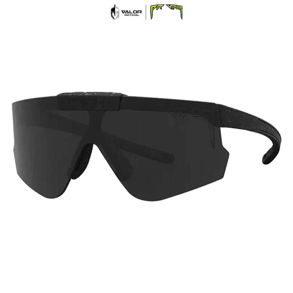 Pit Viper - The Blacking Out Flip-Offs 2.0 แว่นตากันแดด กันรอย ป้องกันแสง UV เลนส์เปิดได้