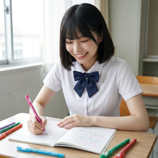[12ด้าม] ปากกาลูกลื่น 0.5 มม Quantum ควอนตั้ม รุ่น Skate 111 (สเก็ต 111) . สีนำ้เงิน+แดง