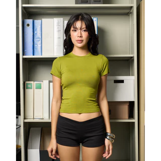 AHOLICBKK | SLIM FIT TEE - เสื้อเปล่าสลิมฟิต