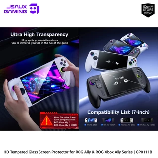 [ส่งทันที] JSAUX Anti-Glare & HD Screen Protector for ROG Ally & ROG Xbox Ally Series | GP0113B & GP0111B ฟิล์มกระจก