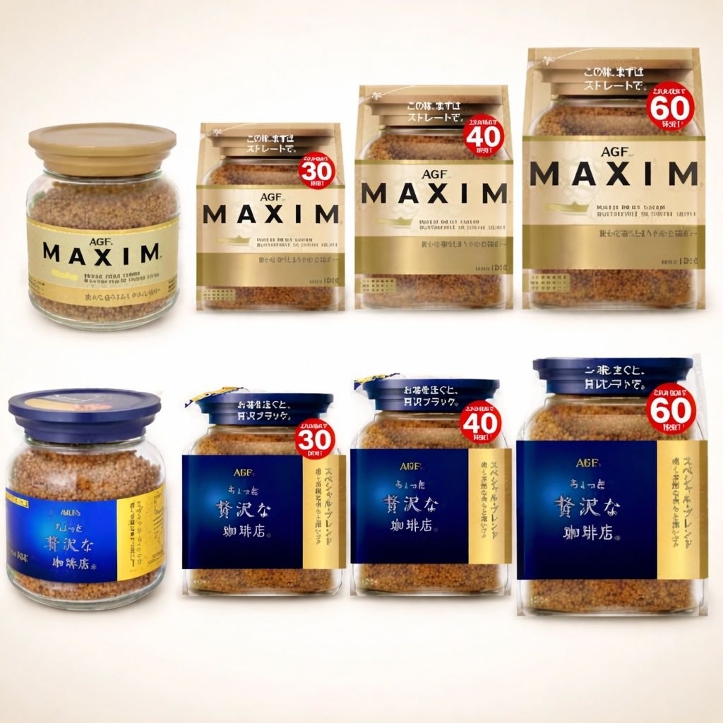 Coffee Maxim กาแฟแม็กซิม กาแฟสำเร็จรูป แบบถุงเติม 60-120g