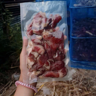 หมูแดดเดียวดีสตาร์ อร่อย สะอาด 200กรัม