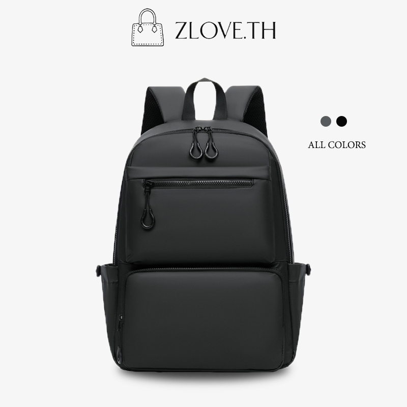 ZLOVE กระเป๋าเป้สะพายหลัง ความจุขนาดใหญ่ แฟชั่น กันน้ำ เวอร์ชั่นเกาหลี กระเป๋าเป้สะพายหลังลำลอง กระเป๋าคอมพิวเตอร์