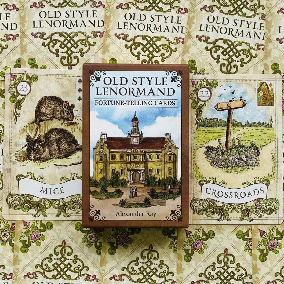 ✨พร้อมส่งแท้💯Old Style Lenormand🔮ไพ่เลอนอร์มองด์