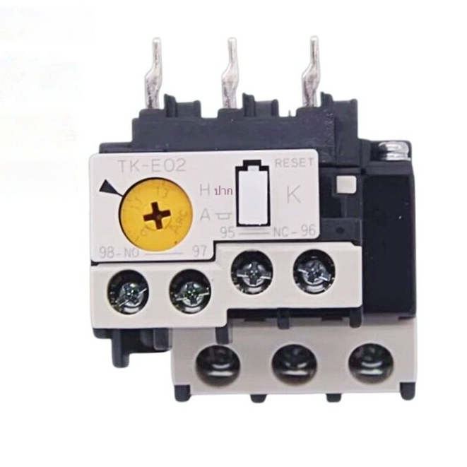 รีเลย์โอเวอร์โหลด รุ่น TR-0N/3 TR-ON/3 TK-E02 TR-5-1N/3 TR-N2/3