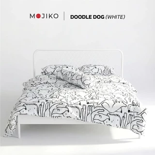 MOJIKO ปลอกหมอนหนุน ลายน่ารักแนวอินดี้ เนื้อผ้านุ่มสบาย รุ่น Whimsy