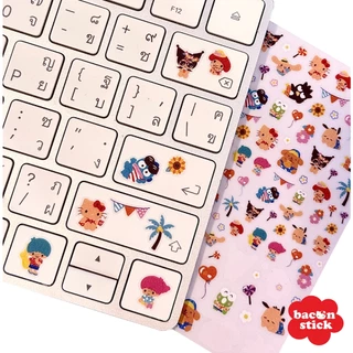 *มีลายใหม่* Tiny Sticker สติ๊กเกอร์มินิ สติ๊กเกอร์ติดขอบกล้อง iphone ขนาด A7
